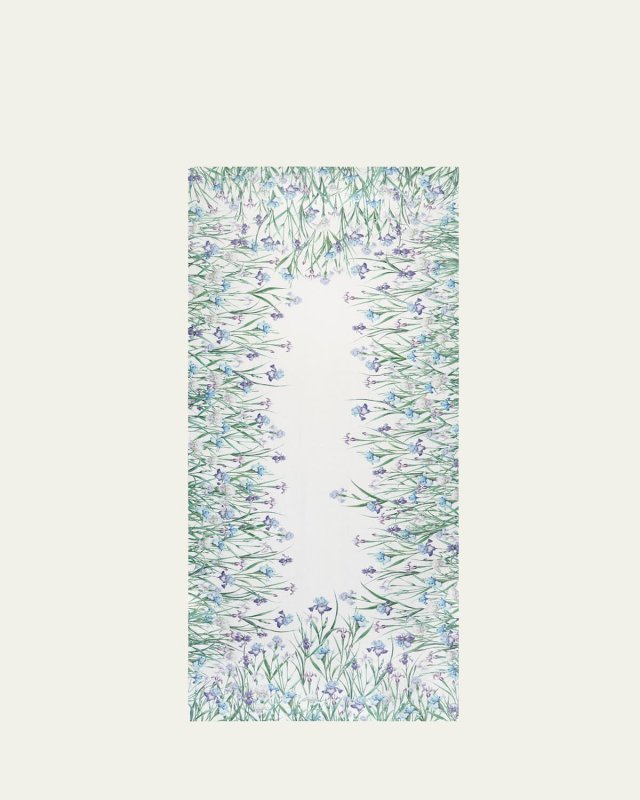 Iris Linen Tablecloth